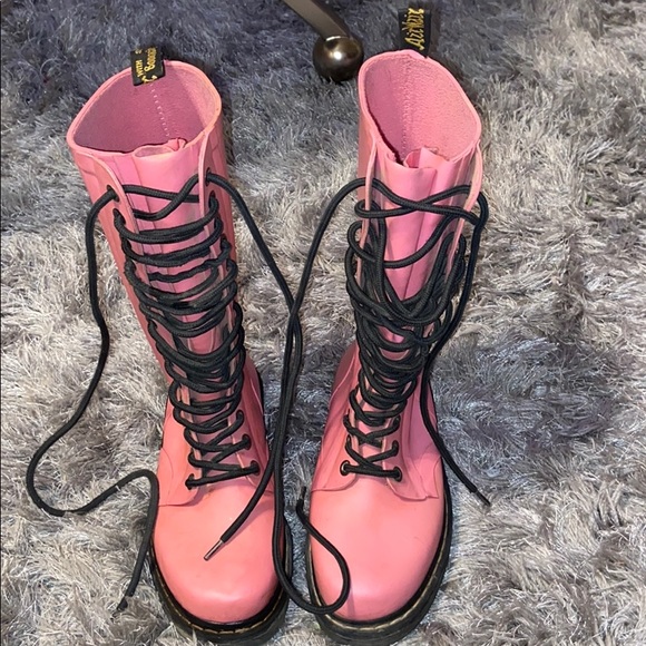 dr martens in the rain